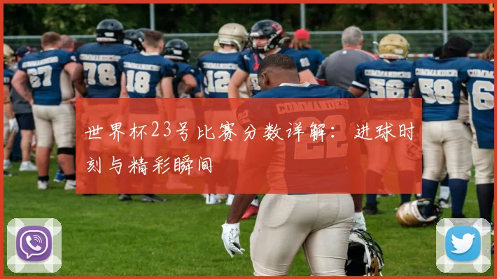 世界杯23号比赛分数详解:进球时刻与精彩瞬间
